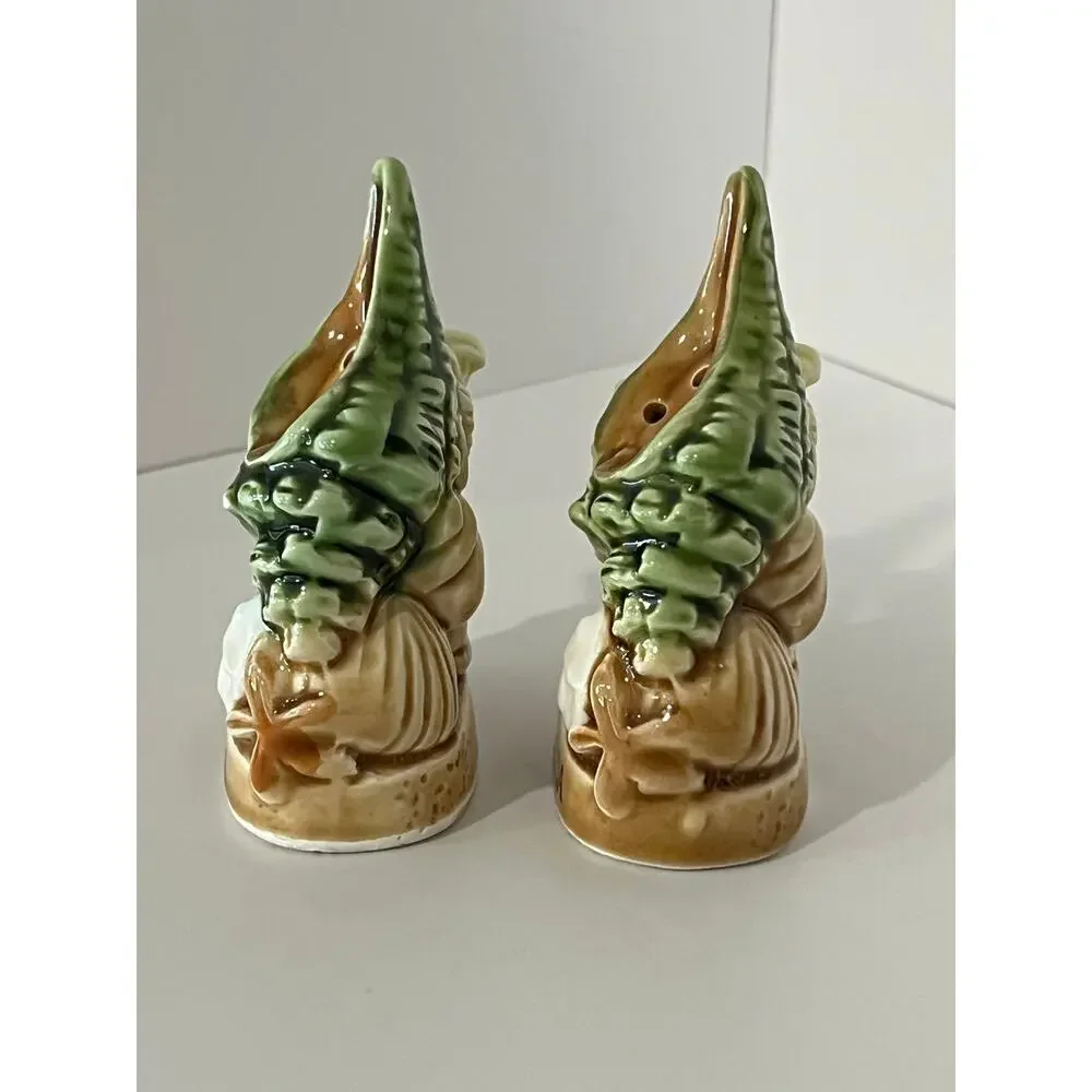 Vintage Florida Seashell Salt Pepper Shakers Made in Japan Coastal‎ Beach Decor